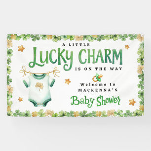 Lucky Charm Baby Shower Banner