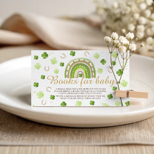 Lucky Charm Books for Baby Card