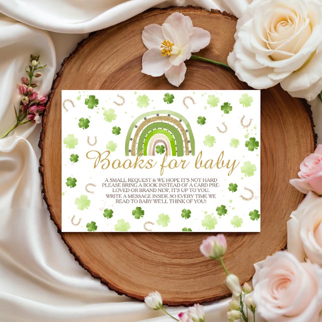 Lucky Charm Books for Baby Card (Creator Uploaded)