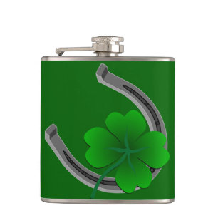 Lucky Charm Flask St. Patrick's Luck Drink Flask