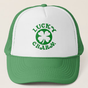 Lucky Charm - Four Leaf Clover Trucker Hat