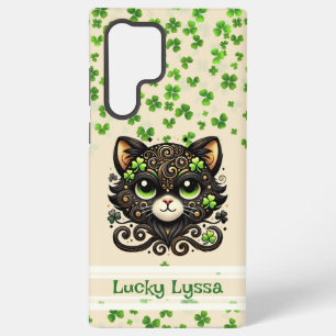 Lucky Charm Kitty Custom Samsung Galaxy Case