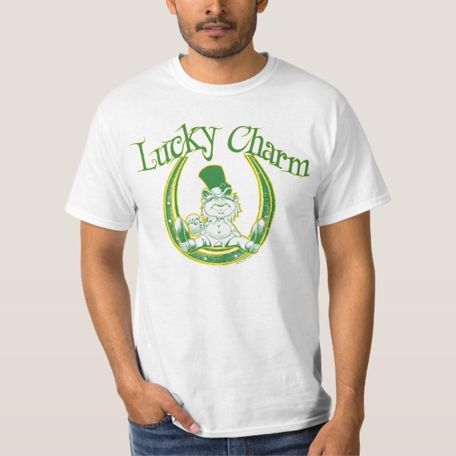 Lucky Charm Leprechaun T-Shirt (Front)