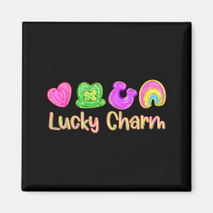 Lucky charm patricks day clover irish shamrock magnet