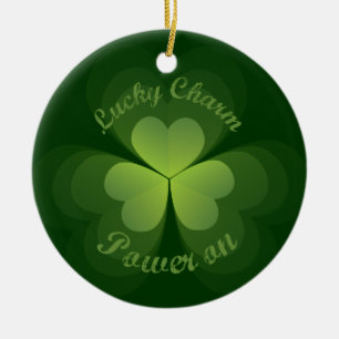 Lucky Charm Power On Ceramic Tree Decoration