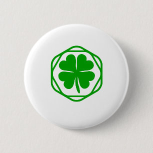 Lucky Charm St. Patrick's day 6 Cm Round Badge