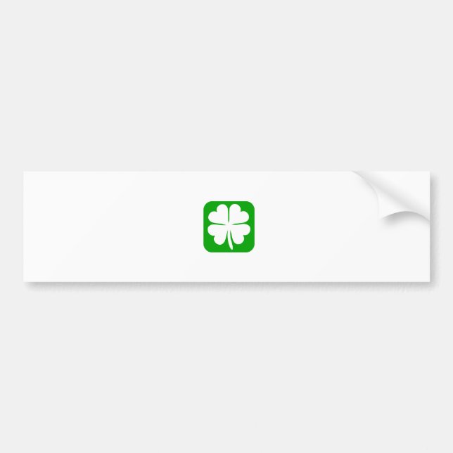 Lucky Charm St. Patrick's day gift Bumper Sticker (Front)