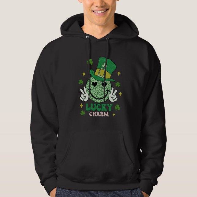 Lucky Charm St Patrick's Day Hoodie (Front)