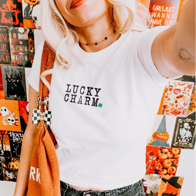 Lucky Charm St Patricks Day Lucky Clover T-Shirt (Creator Uploaded)