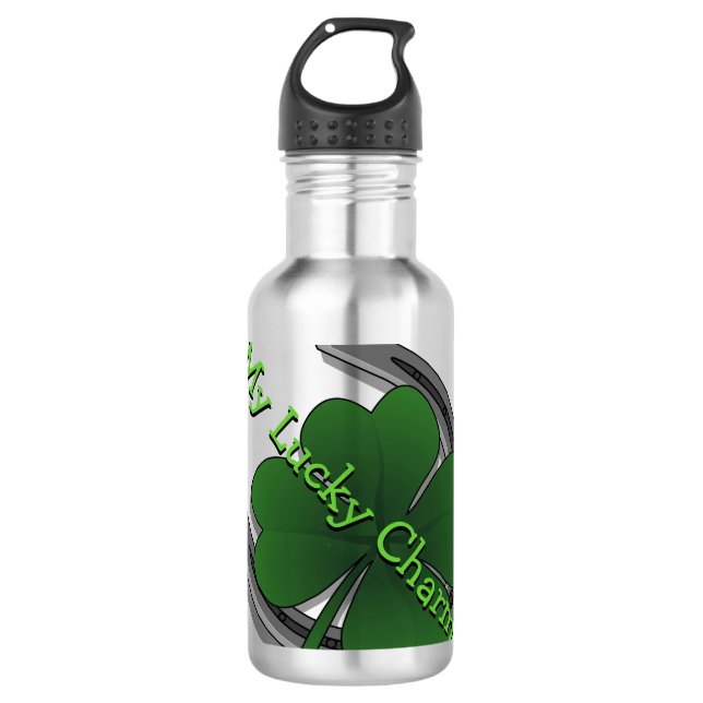 Lucky Charm St. Patrick's Lucky 710 Ml Water Bottle (Front)