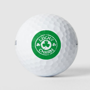 Lucky Charm Vintage St Patrick's Day Golf Balls