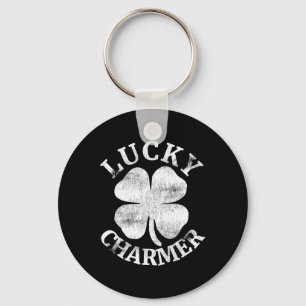 Lucky Charmer Funny St. Patrick's Day Boys Kids Gi Key Ring