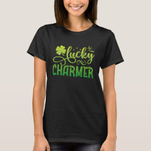 Lucky Charmer Funny St Patrick's Day Lucky Charms  T-Shirt