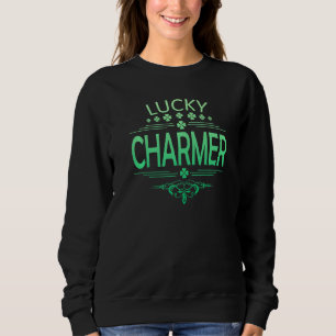 Lucky Charmer Funny St. Patrick's Day Shirt Boy Ki