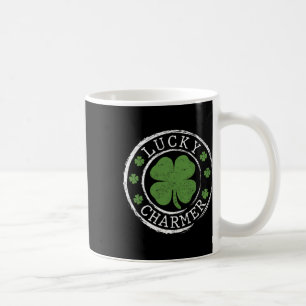 Lucky Charmer Shamrock Funny St. Patrick's Day Boy Coffee Mug