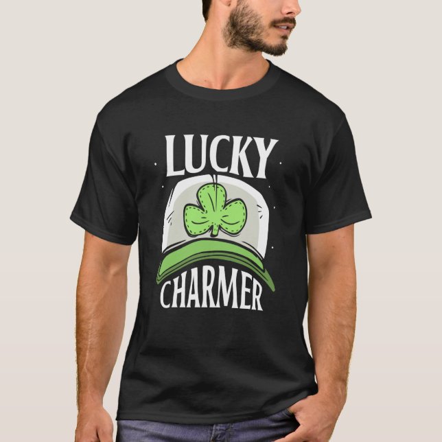 Lucky Charmer Team St Patricks Day Irish Ireland G T-Shirt (Front)