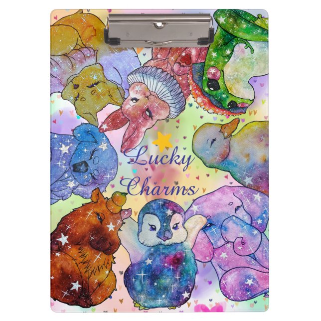 Lucky Charms Clipboard (Front)