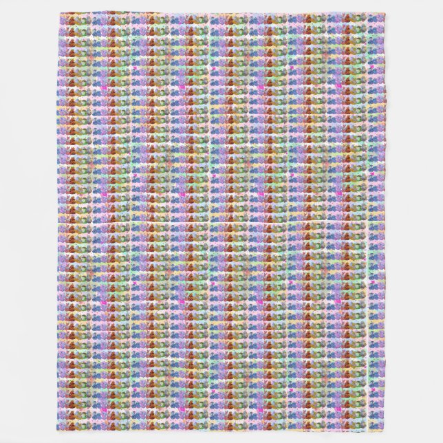 Lucky Charms Fleece Blanket (Front)