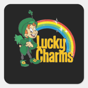 Lucky Charms Lucky Charms			 Square Sticker