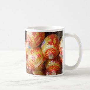 Lucky Chinese Paper Lanterns Coffee Mug