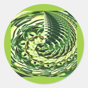 Lucky_ Classic Round Sticker