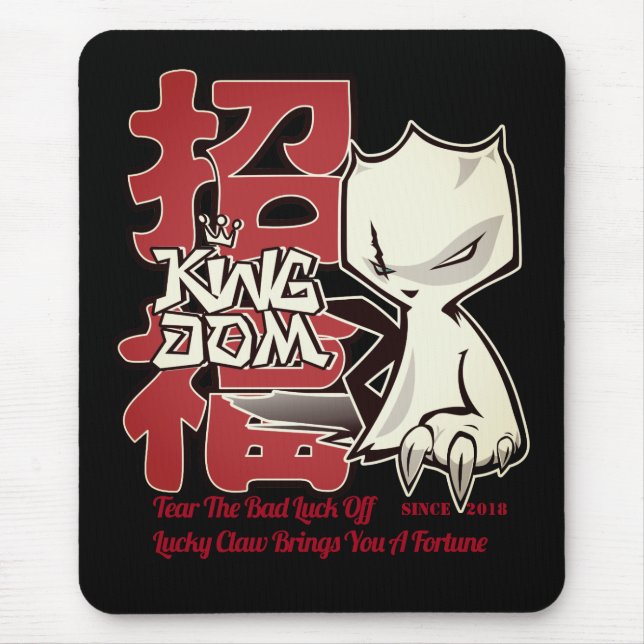 Lucky Claw Charm Mouse Pad (Front)