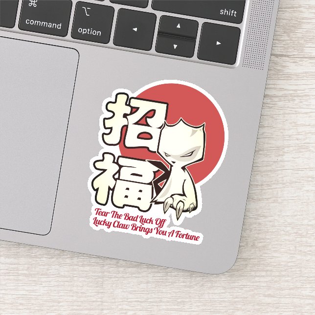 Lucky Claw Rising (Detail)