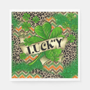 Lucky Clover Celebration Napkin