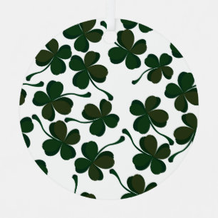 lucky clover christmas tree decoration