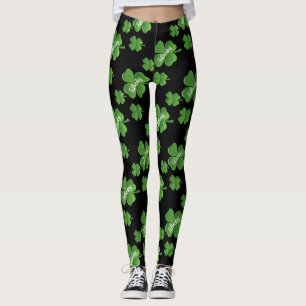 Lucky Clover Clover St. Patrick's Day Leggings