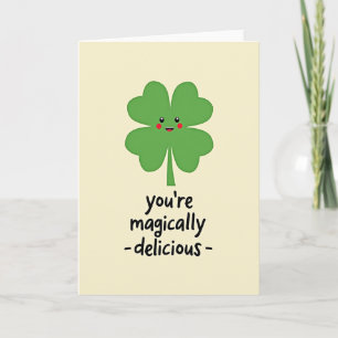 Lucky Clover Friend Card
