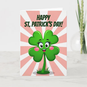 Lucky Clover Happy Day Card