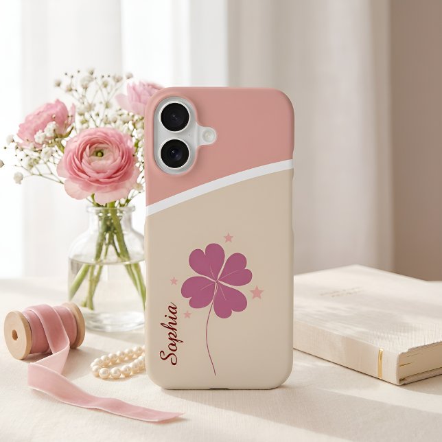 Lucky Clover iPhone Case – A Sweet Gift for Mum (Creator Uploaded)