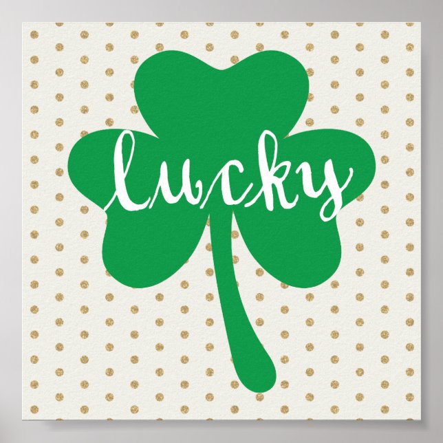 Lucky Clover Poster (Front)