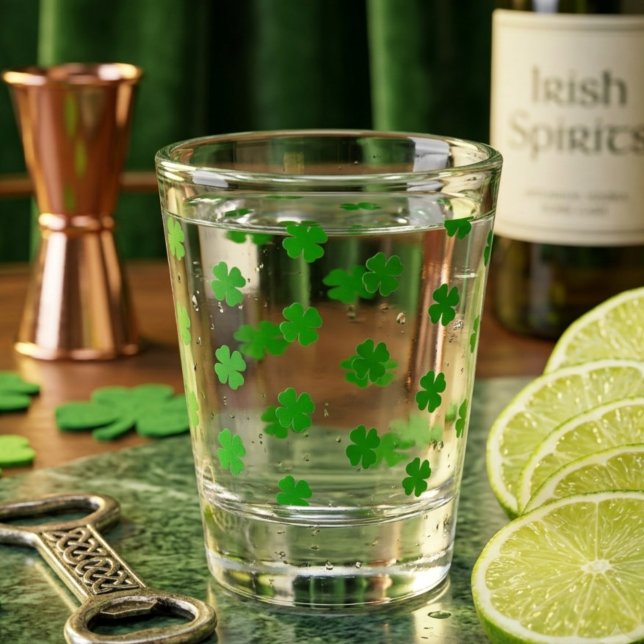 Lucky Clover Shot Glass (Creator Uploaded)