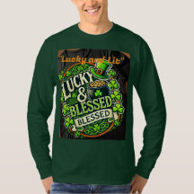 Lucky Clover St. Patrick’s Day T-Shirt – Irish Sha