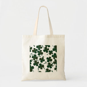 lucky clover tote bag