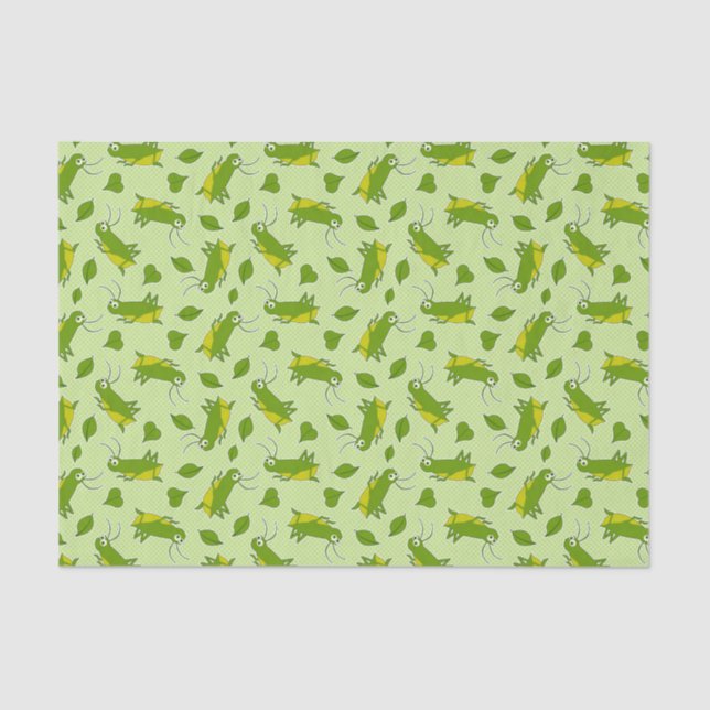 Lucky Cricket Pattern Tissue Paper (Front)