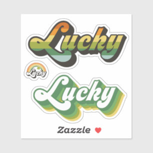 Lucky Cut Vinyl Stickers