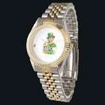 Lucky Dad – St. Patrick’s Day Clover Design Watch<br><div class="desc">Celebrate St. Patrick’s Day with this fun and stylish Lucky Dad design. Featuring a classic lucky clover theme, this design is perfect for dads who love Irish vibes and festive celebrations. Great for family gatherings, parties, or matching St. Patrick’s Day outfits. A perfect gift idea for proud dads who bring...</div>