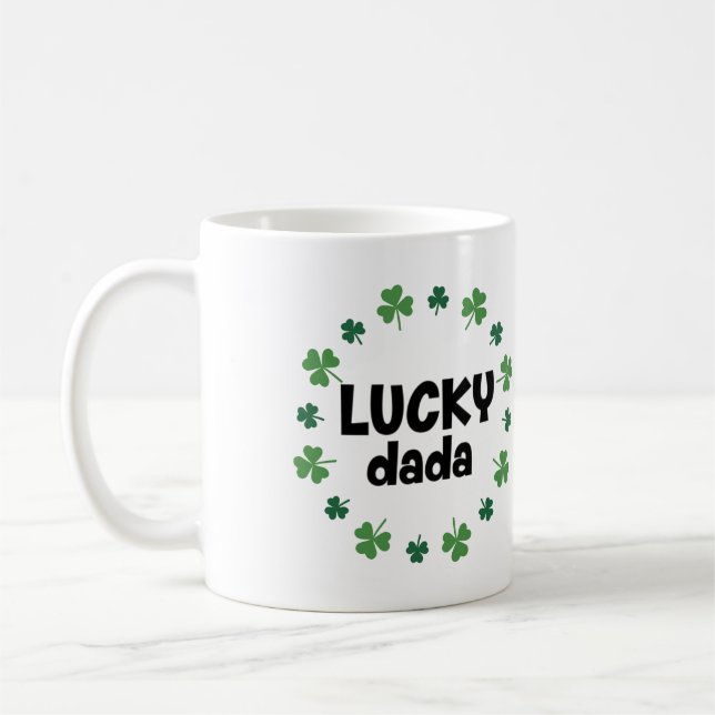 Lucky Dada Definition Mug - Best Father Gift (Left)