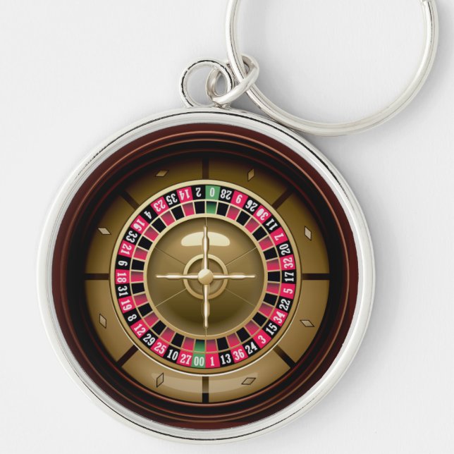 Lucky Day Roulette Keychain (Front)