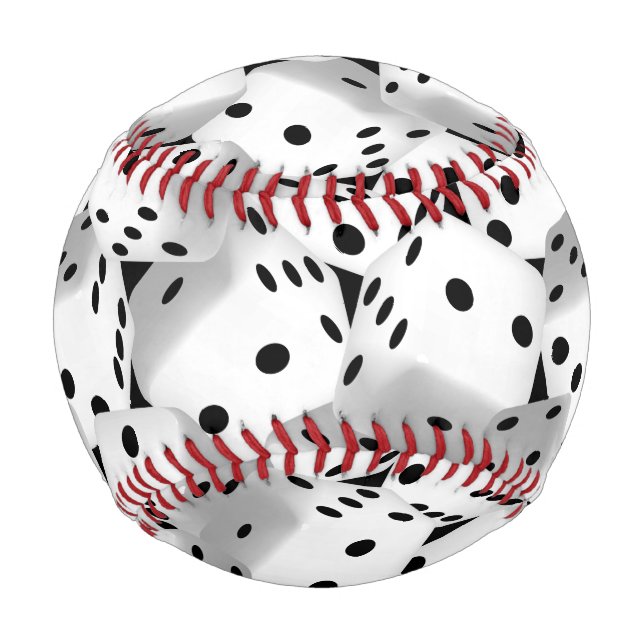 Lucky dice baseball (Back)