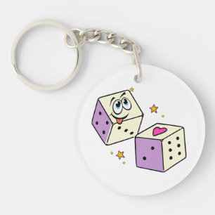 Lucky Dice Key Ring