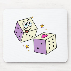 Lucky Dice Mouse Pad
