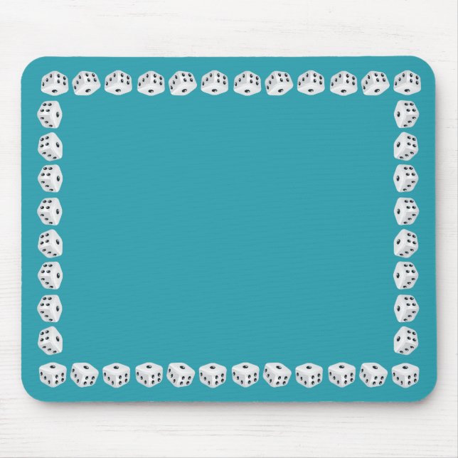 Lucky Dice Mouse Pad (Front)