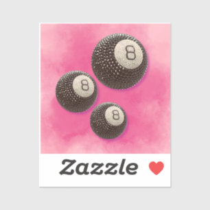 Lucky Disco 8 PINK, Lucky 8 disco Ball, Snooker