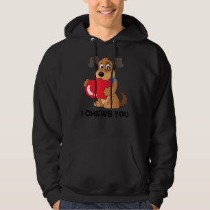 Lucky Dog Animal Rescue I Chews You Hoodie