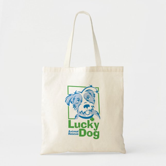 Lucky Dog Budget Tote (Front)