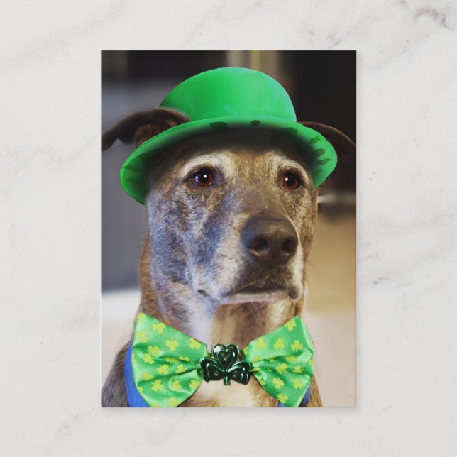 Lucky Dog Business Card (Front)